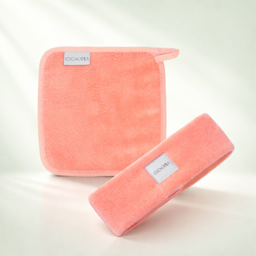 LIMITED EDITION Summer Peach Pack (Cloth & Headband)